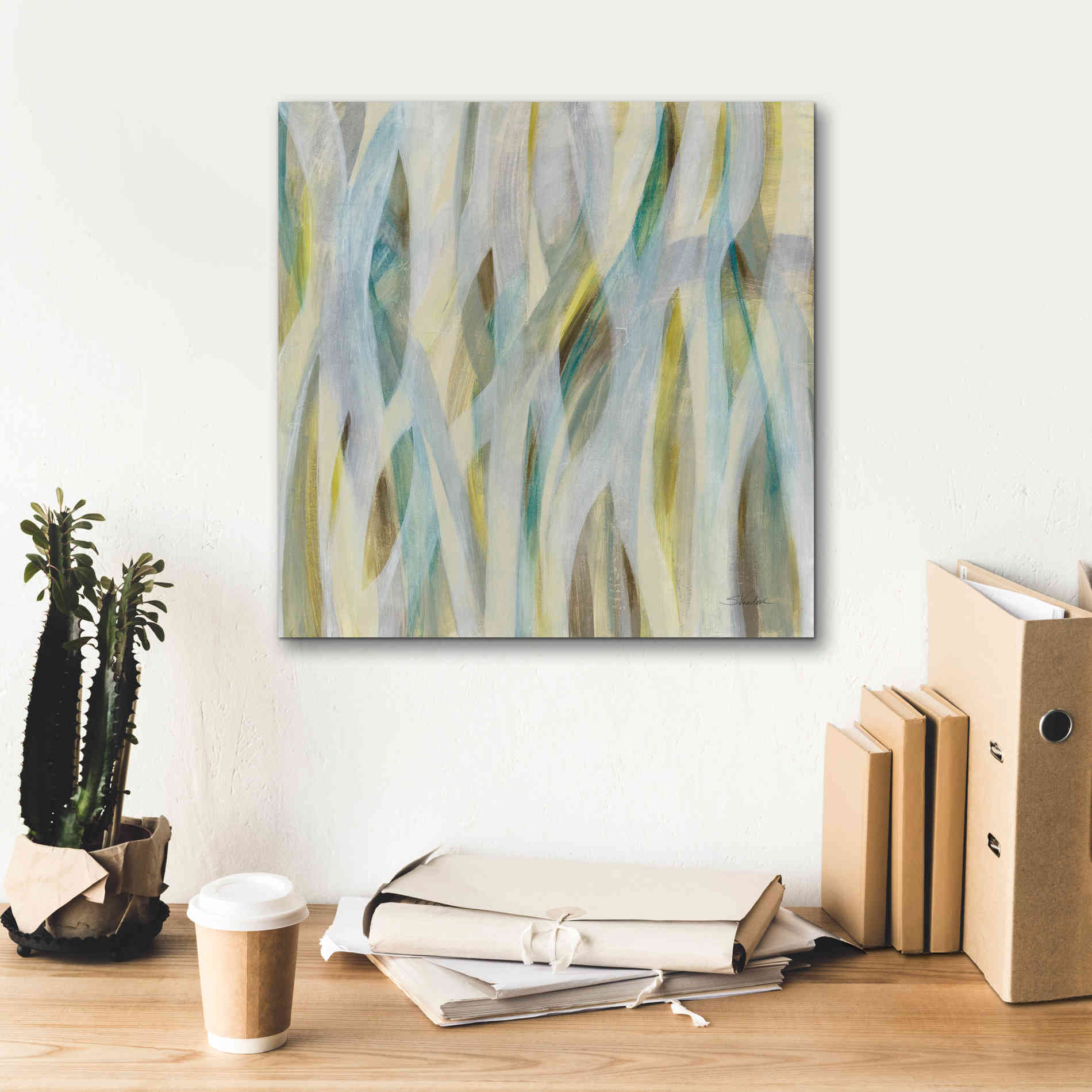 Epic Art 'Grassy Meadow' by Silvia Vassileva, Canvas Wall Art,18 x 18