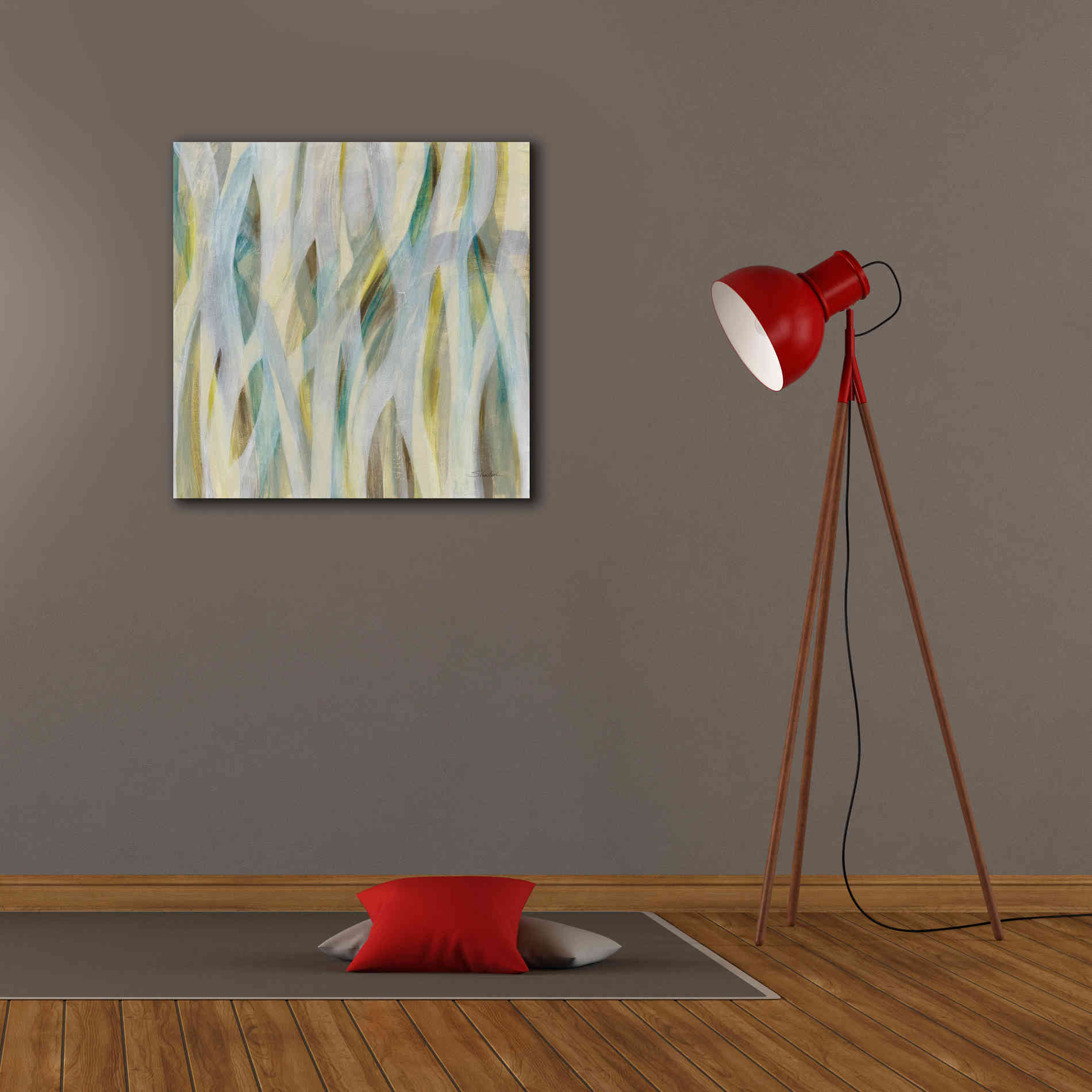 Epic Art 'Grassy Meadow' by Silvia Vassileva, Canvas Wall Art,26 x 26