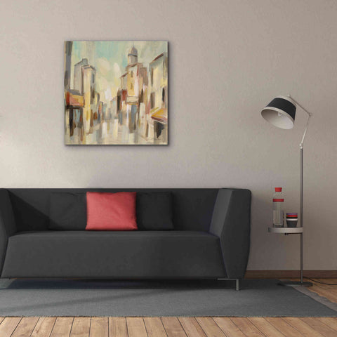 Image of Epic Art 'Pastel Street I' by Silvia Vassileva, Canvas Wall Art,37 x 37