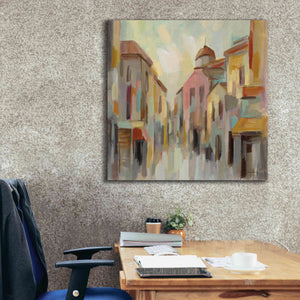 Epic Art 'Pastel Street II' by Silvia Vassileva, Canvas Wall Art,37 x 37