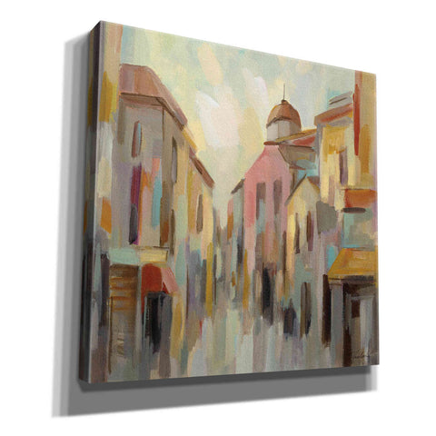 Image of Epic Art 'Pastel Street II' by Silvia Vassileva, Canvas Wall Art,12x12x1.1x0,18x18x1.1x0,26x26x1.74x0,37x37x1.74x0