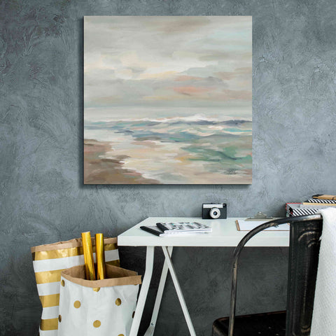 Image of Epic Art 'Pastel Tide' by Silvia Vassileva, Canvas Wall Art,26 x 26