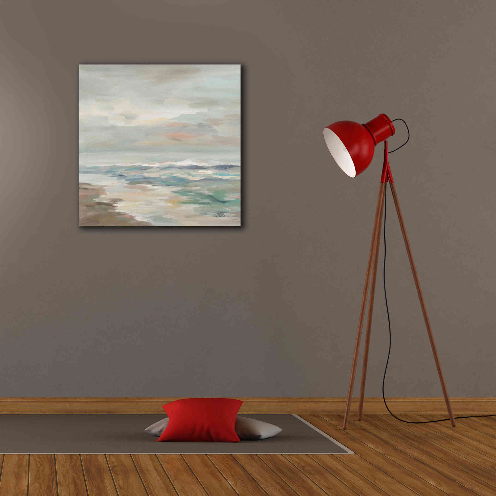 Epic Art 'Pastel Tide' by Silvia Vassileva, Canvas Wall Art,26 x 26