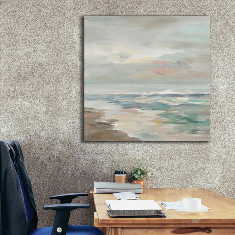 Image of Epic Art 'Pastel Tide' by Silvia Vassileva, Canvas Wall Art,37 x 37