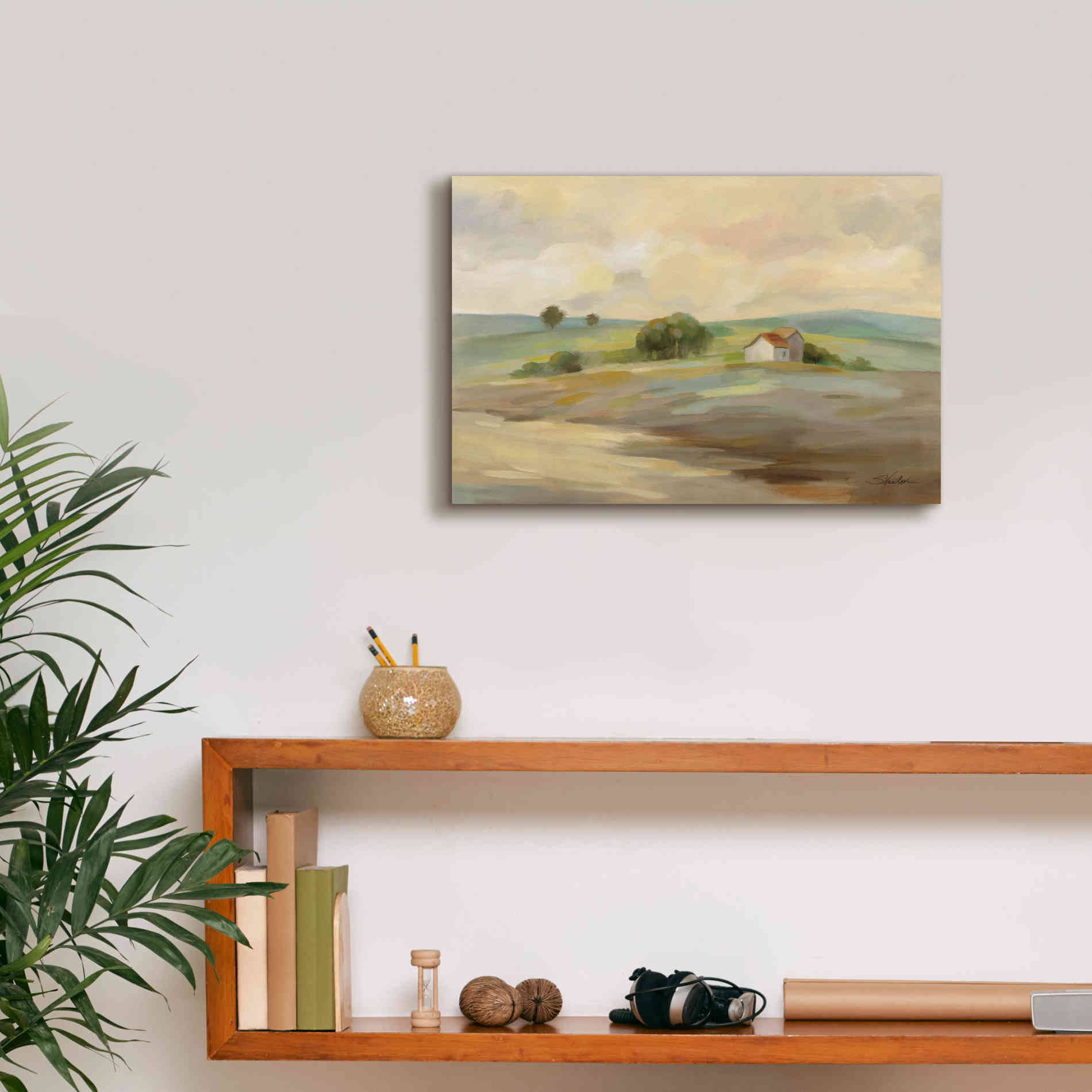 Epic Art 'Path to the Farm' by Silvia Vassileva, Canvas Wall Art,18 x 12
