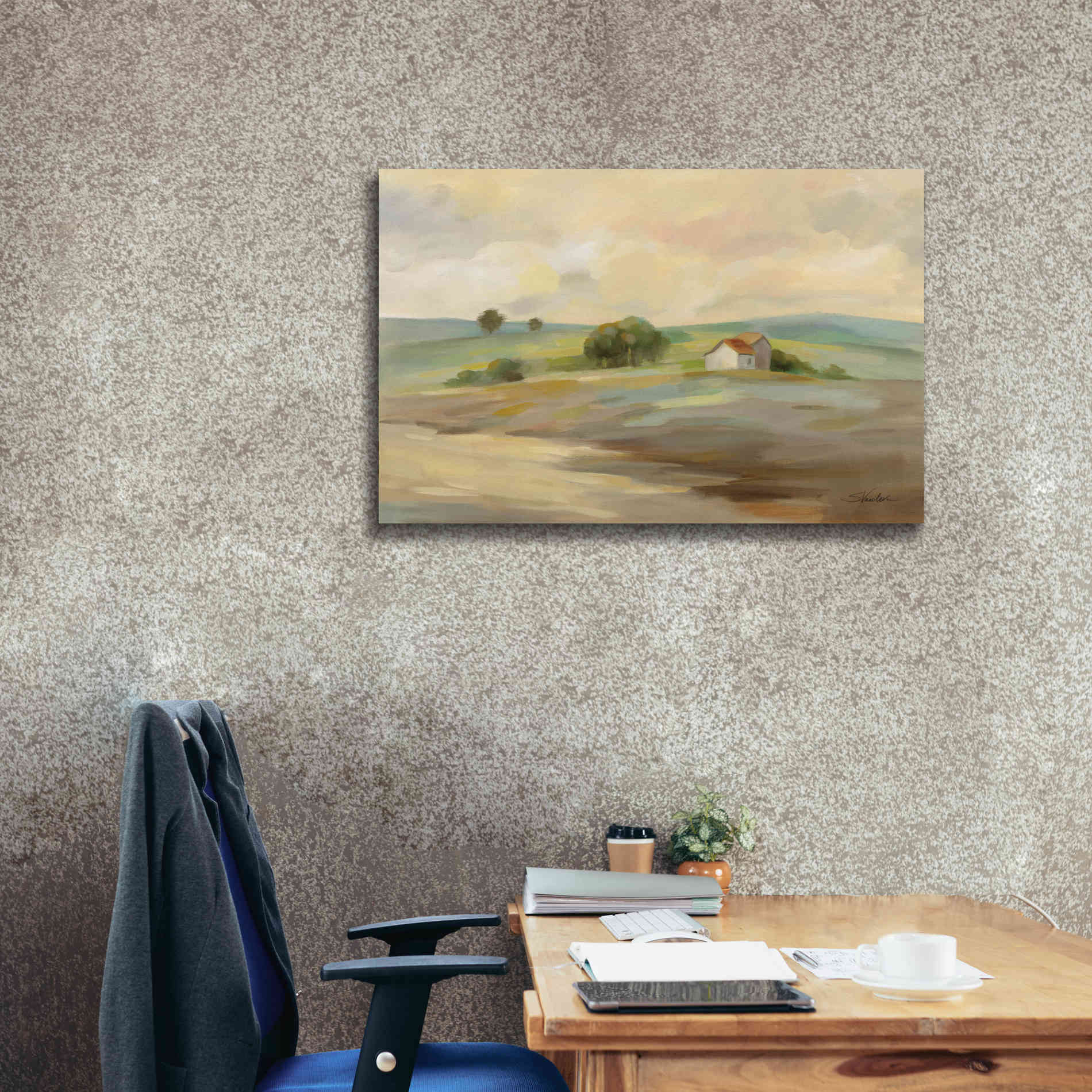 Epic Art 'Path to the Farm' by Silvia Vassileva, Canvas Wall Art,40 x 26