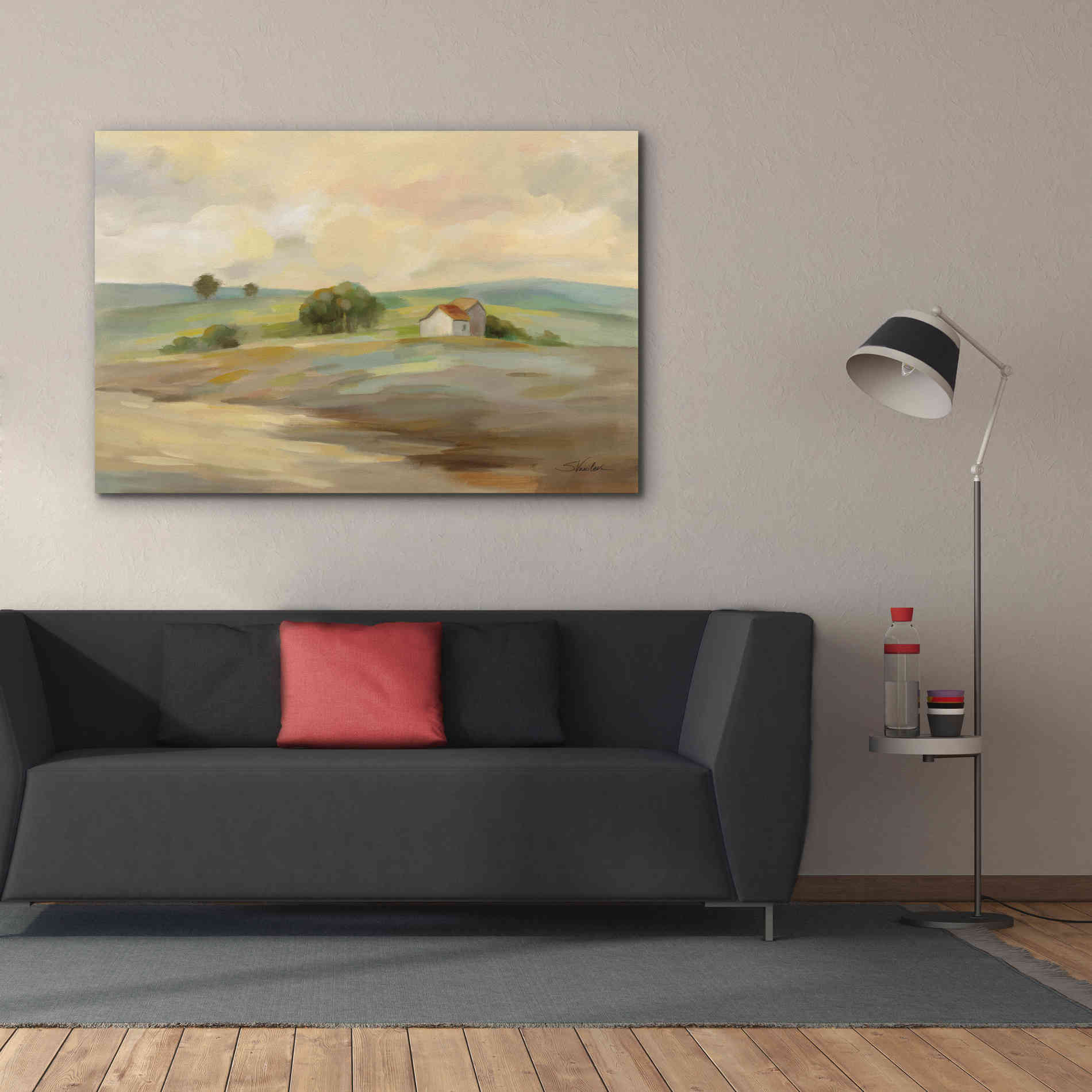 Epic Art 'Path to the Farm' by Silvia Vassileva, Canvas Wall Art,60 x 40