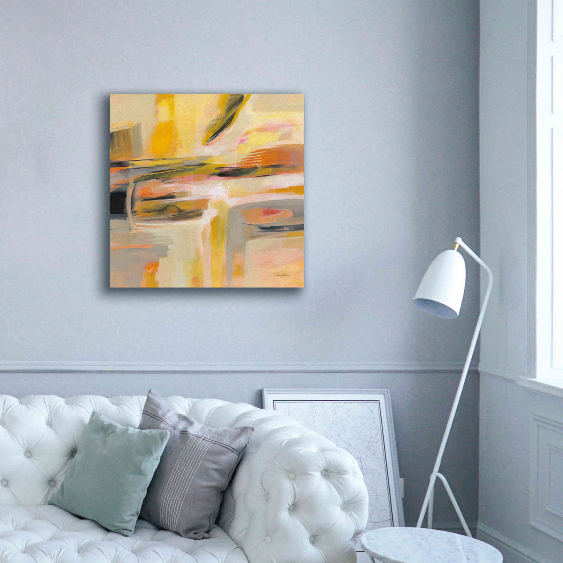 'Happy Sunshine' by Silvia Vassileva, Canvas Wall Art,37 x 37