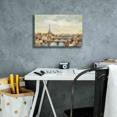 Image of 'Paris Afternoon' by Silvia Vassileva, Canvas Wall Art,18 x 12