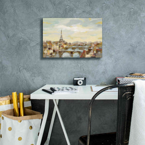 'Paris Afternoon' by Silvia Vassileva, Canvas Wall Art,18 x 12