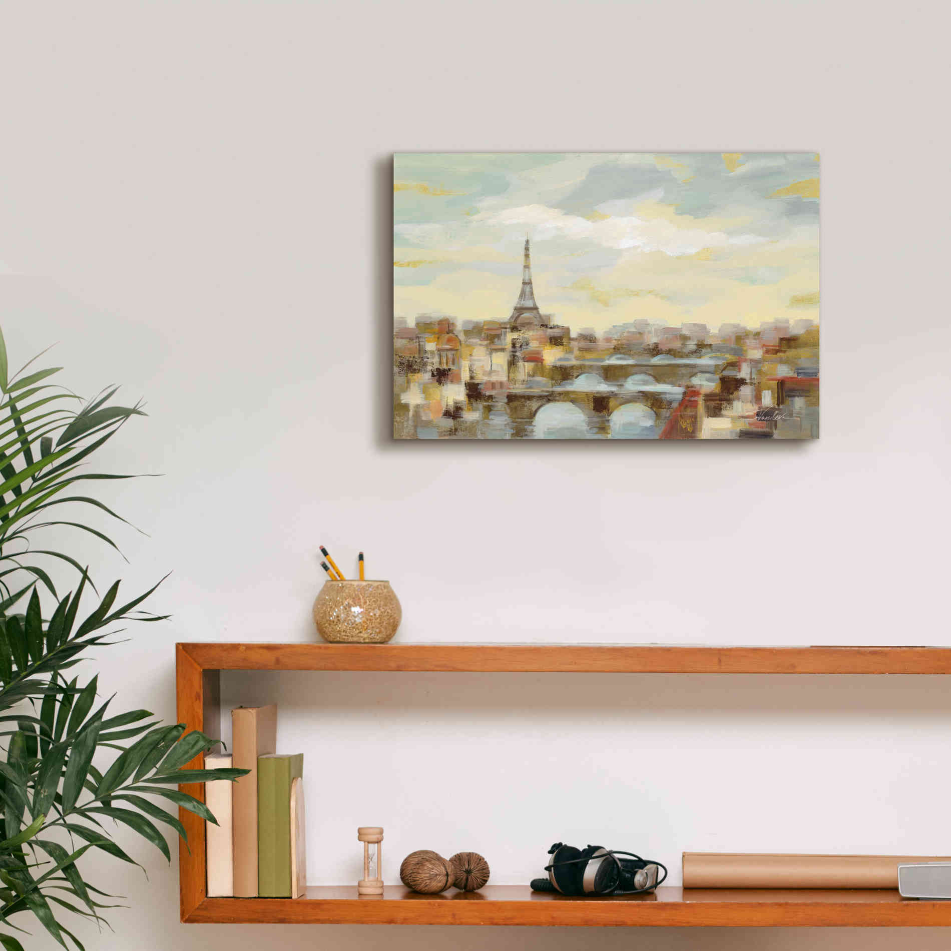'Paris Afternoon' by Silvia Vassileva, Canvas Wall Art,18 x 12