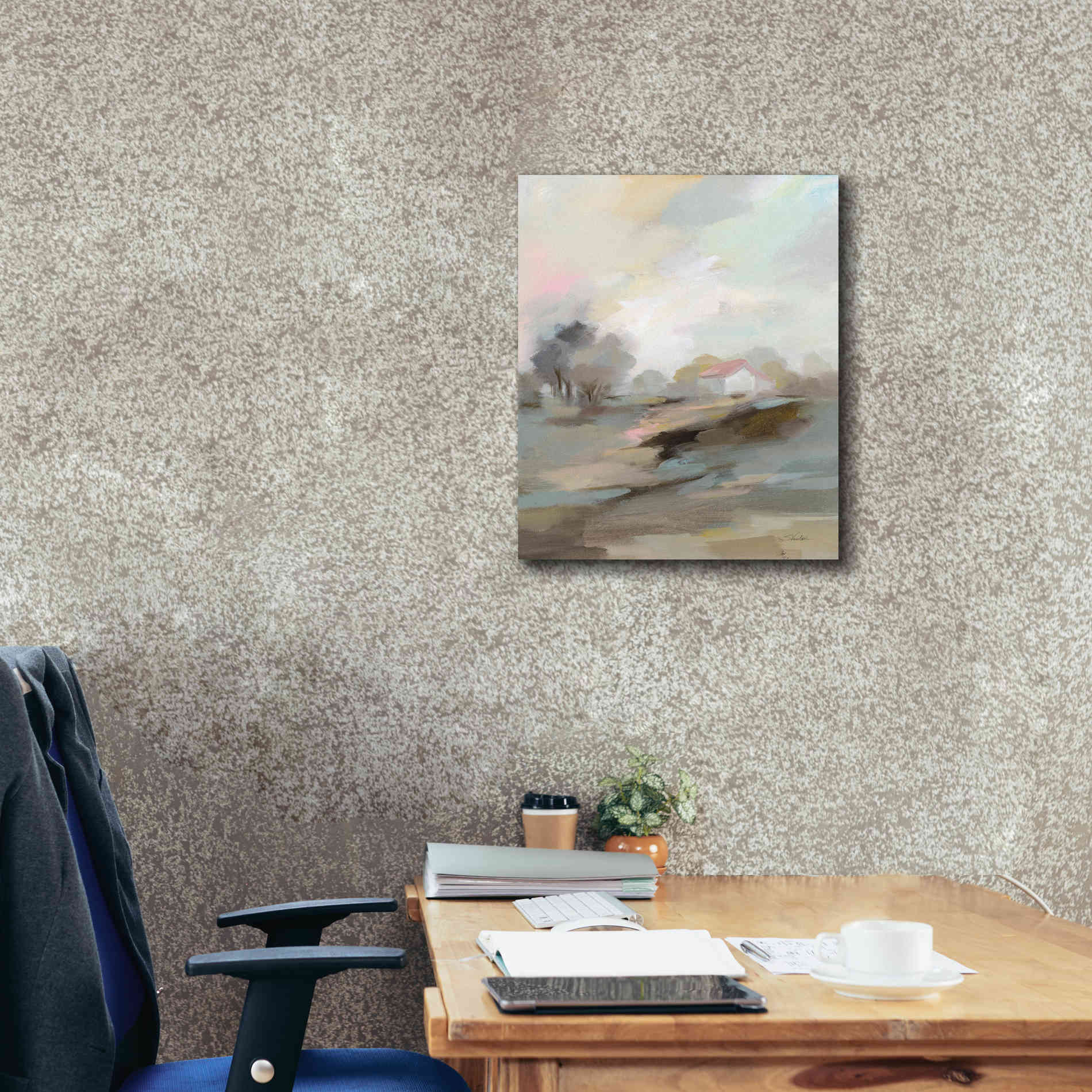 'Farm in April' by Silvia Vassileva, Canvas Wall Art,20 x 24