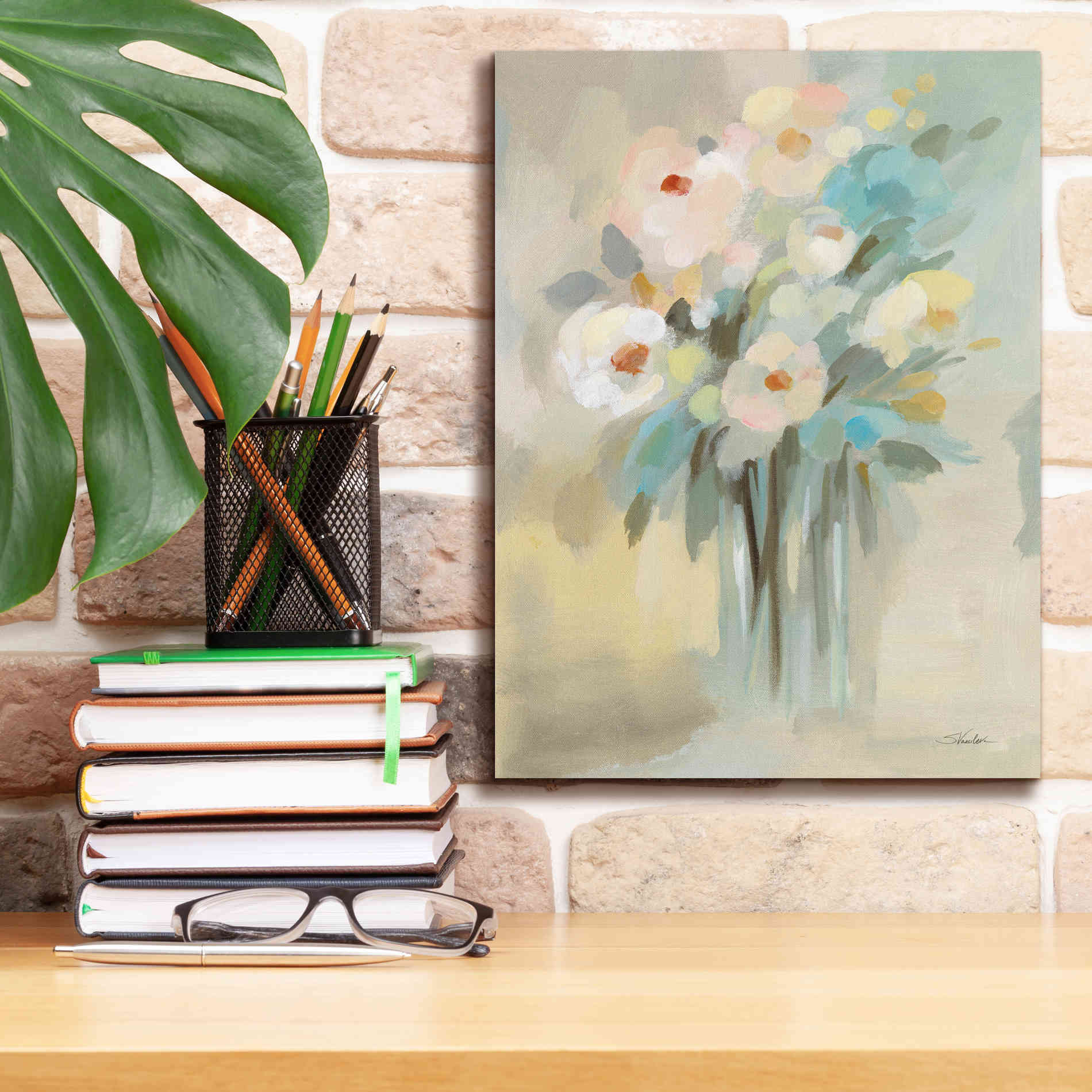 'Love Message' by Silvia Vassileva, Canvas Wall Art,12 x 16