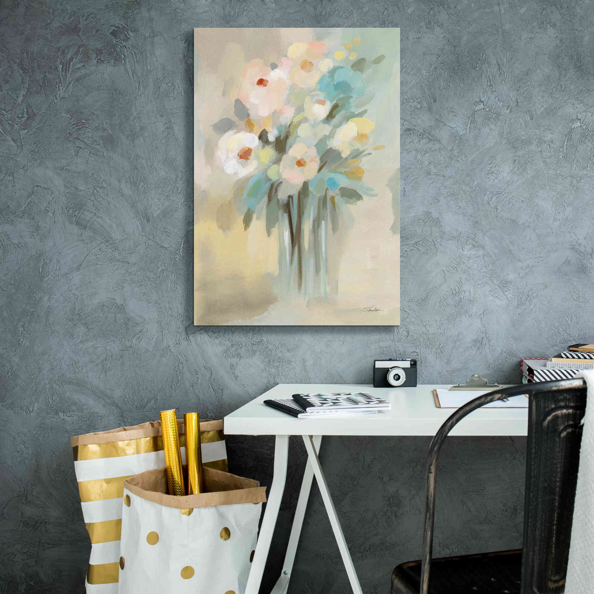 'Love Message' by Silvia Vassileva, Canvas Wall Art,18 x 26