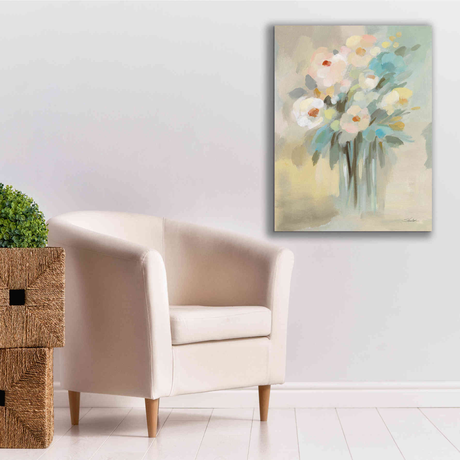 'Love Message' by Silvia Vassileva, Canvas Wall Art,26 x 34