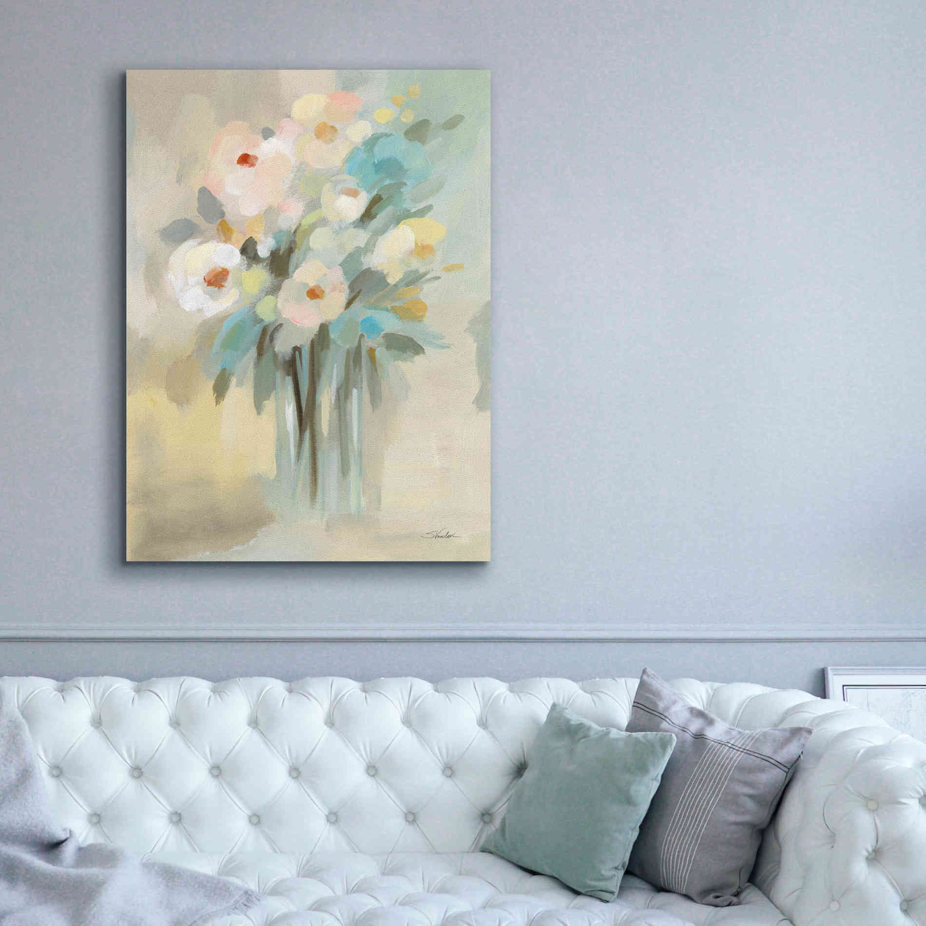 'Love Message' by Silvia Vassileva, Canvas Wall Art,40 x 54