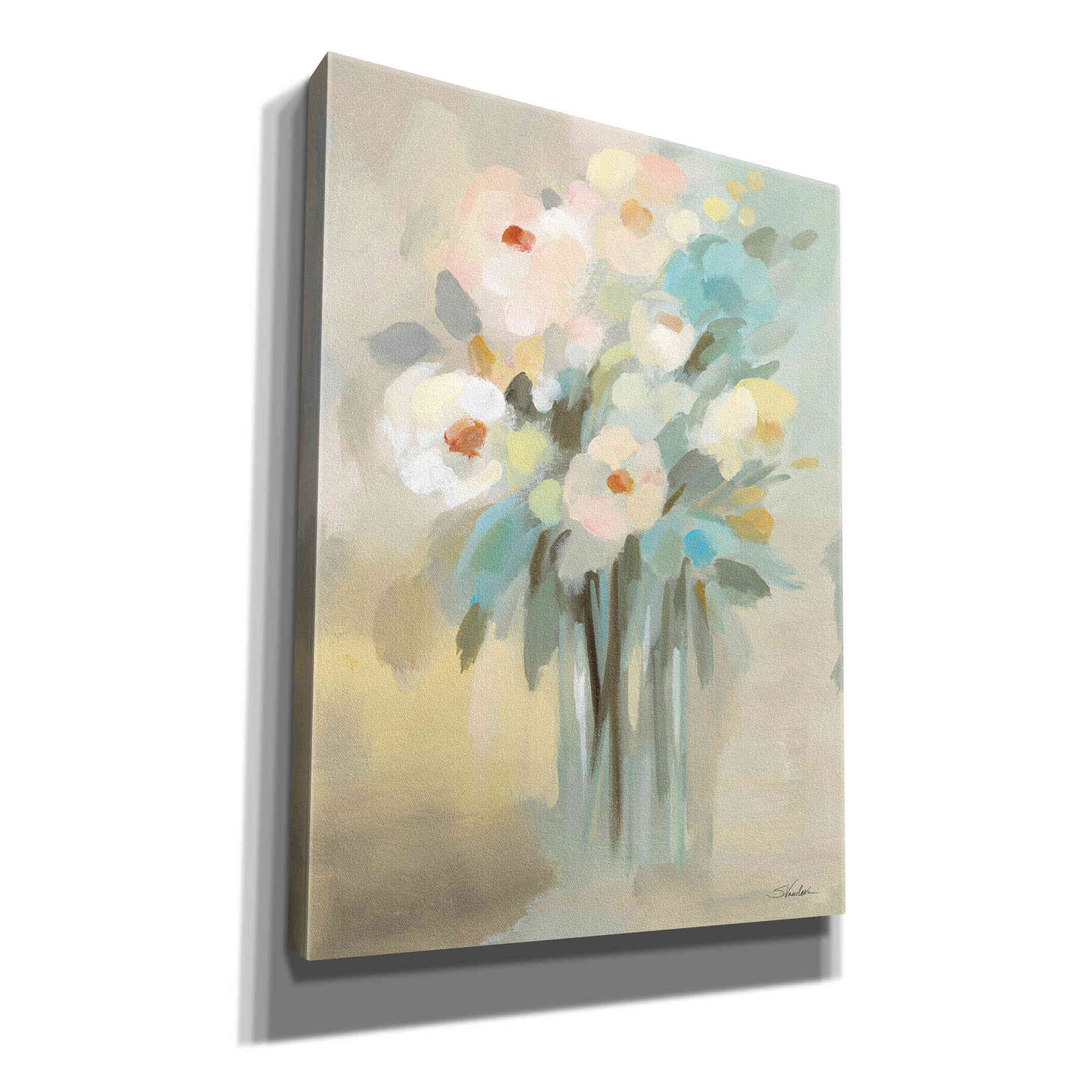 'Love Message' by Silvia Vassileva, Canvas Wall Art,12x16x1.1x0,18x26x1.1x0,26x34x1.74x0,40x54x1.74x0