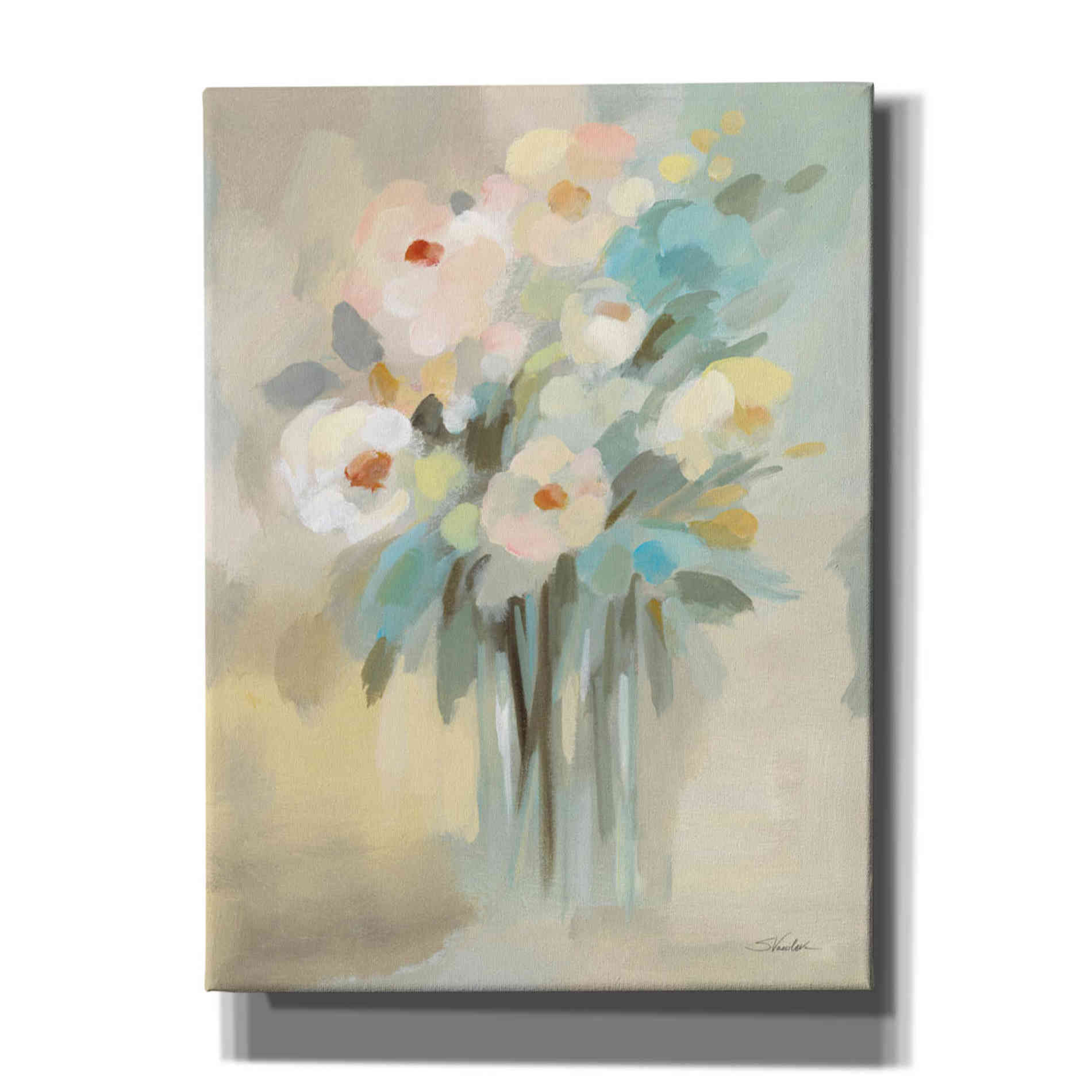 'Love Message' by Silvia Vassileva, Canvas Wall Art,12x16x1.1x0,18x26x1.1x0,26x34x1.74x0,40x54x1.74x0