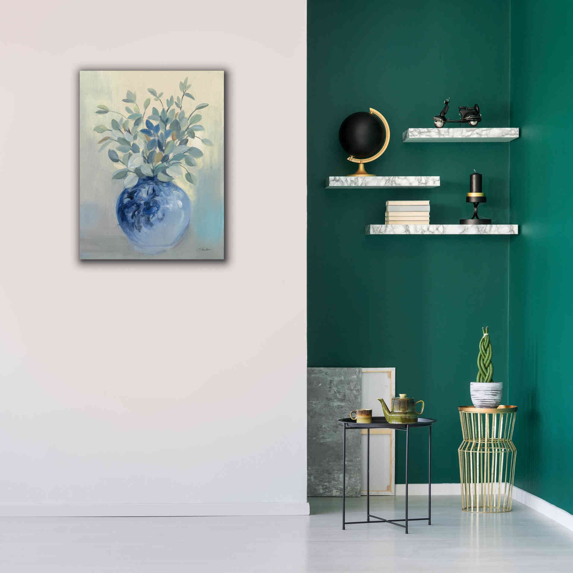 'Sage Botanical' by Silvia Vassileva, Canvas Wall Art,26 x 34