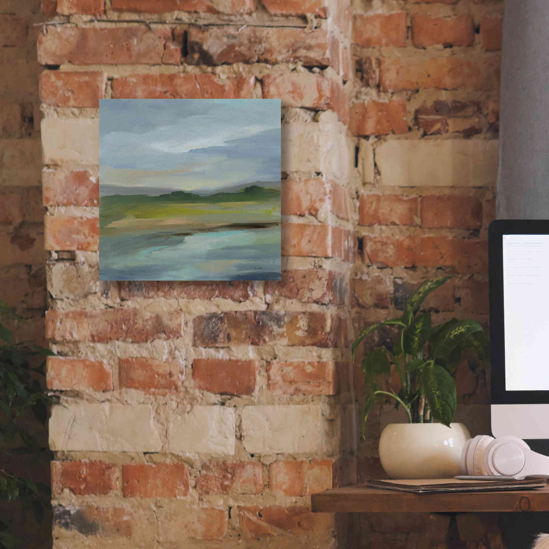 'Clouds and Shadows' by Silvia Vassileva, Canvas Wall Art,12 x 12