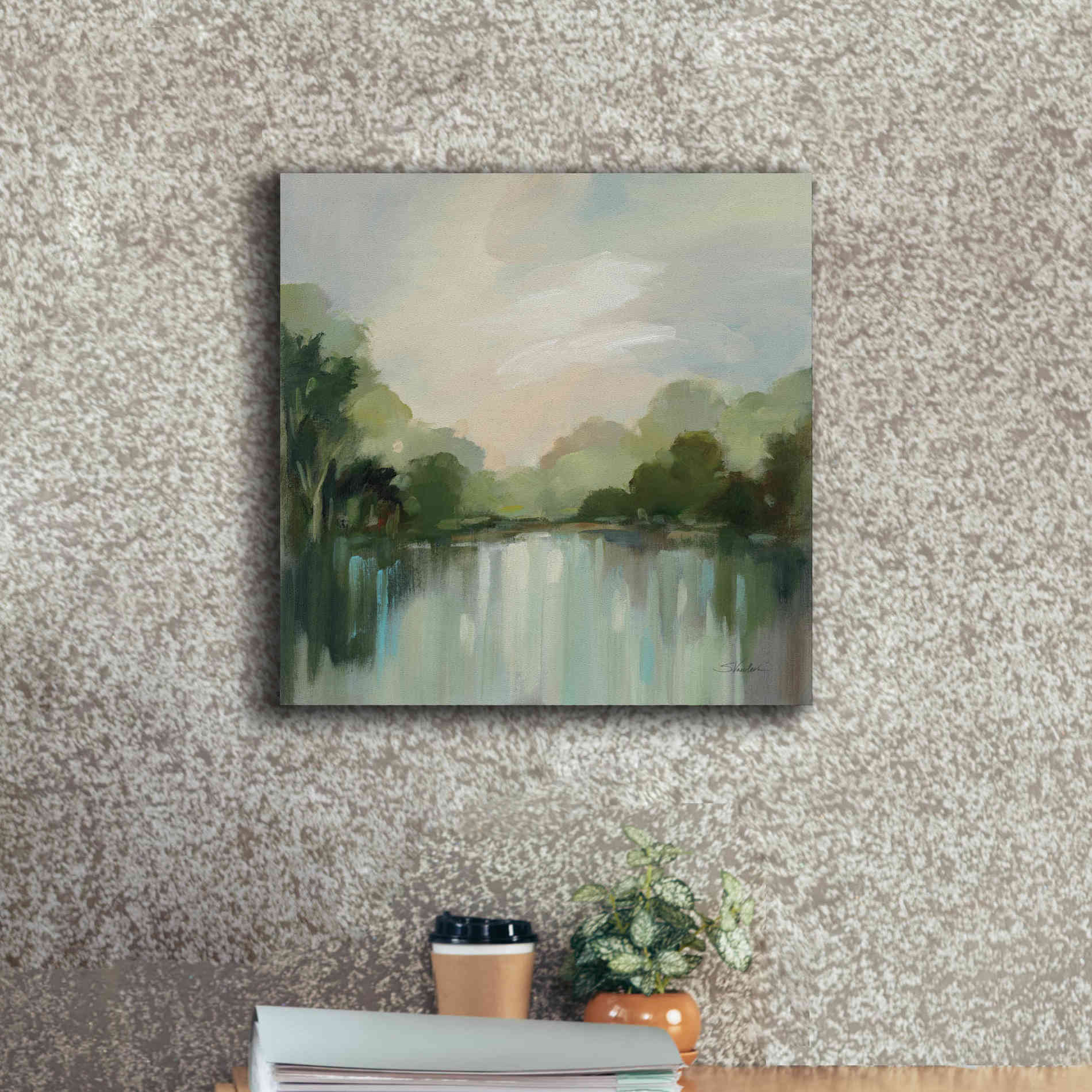 'Cool Spring Day' by Silvia Vassileva, Canvas Wall Art,18 x 18