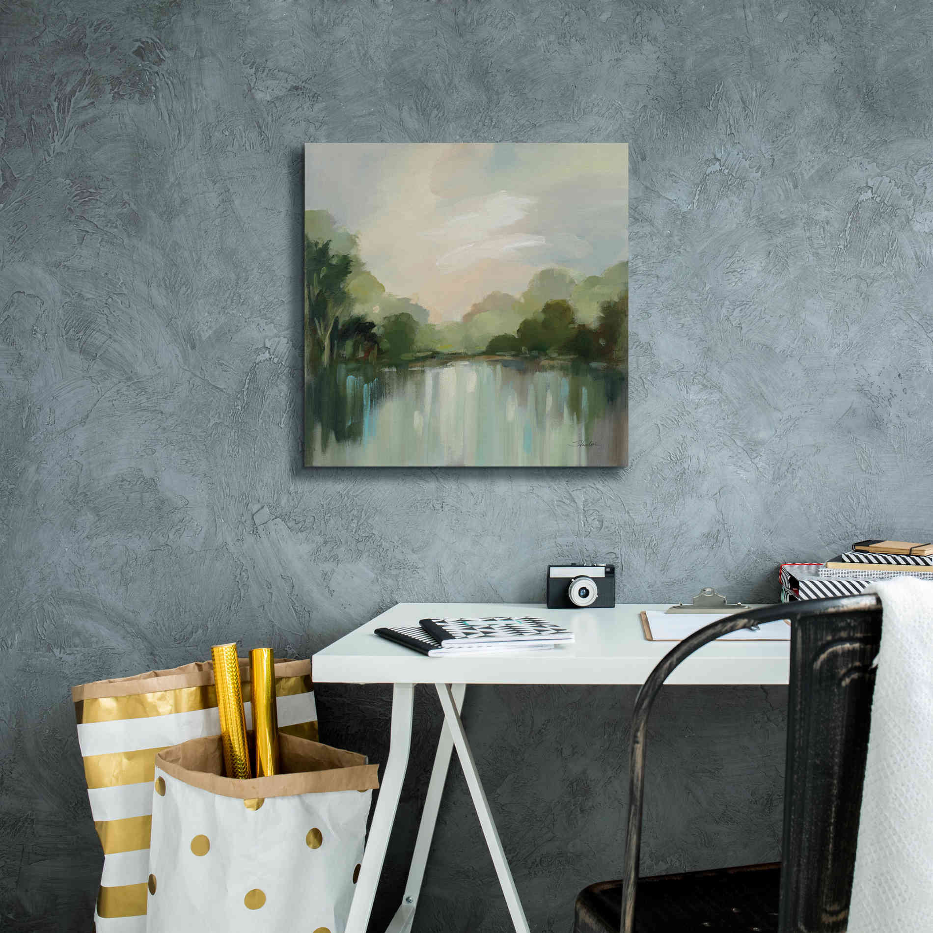 'Cool Spring Day' by Silvia Vassileva, Canvas Wall Art,18 x 18