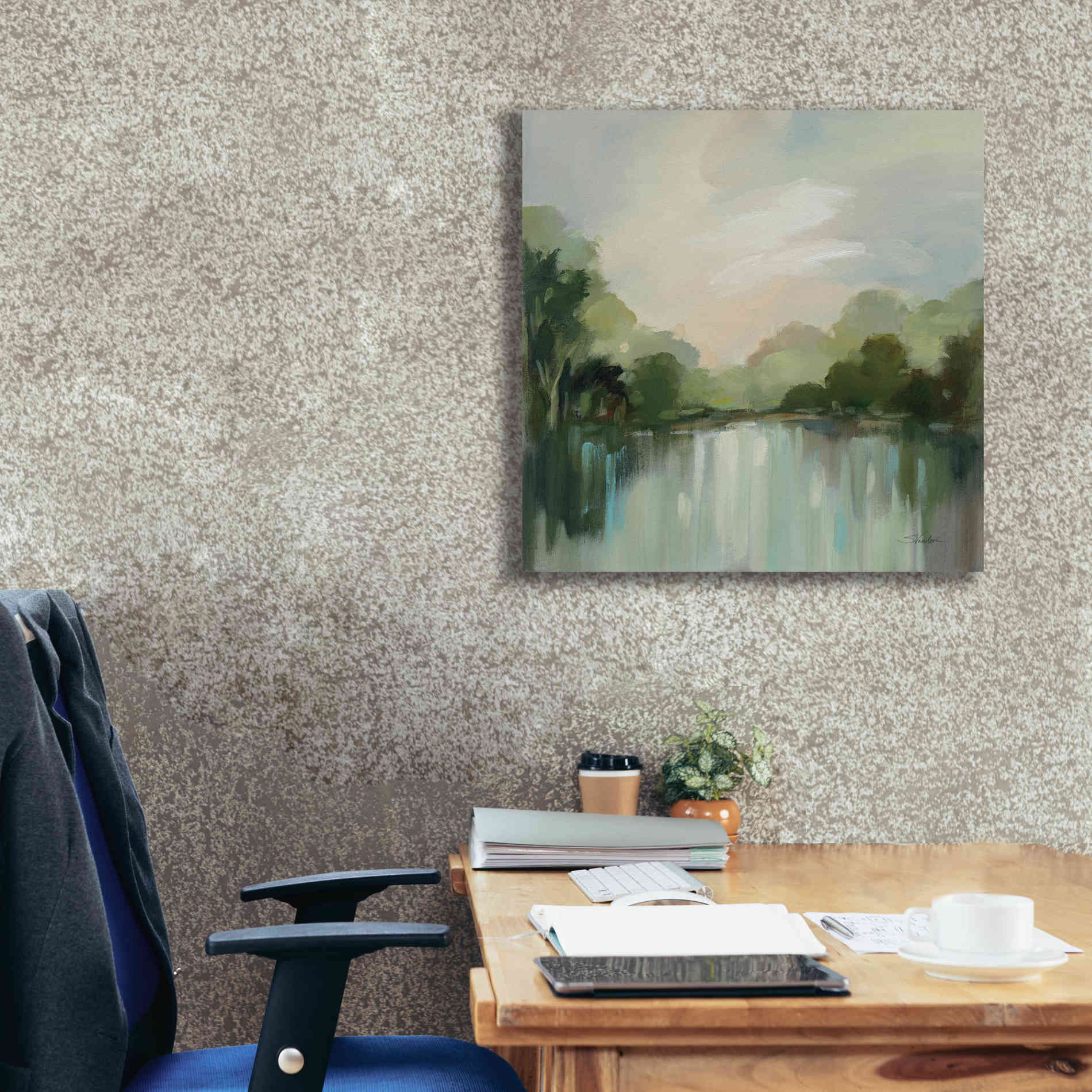 'Cool Spring Day' by Silvia Vassileva, Canvas Wall Art,26 x 26