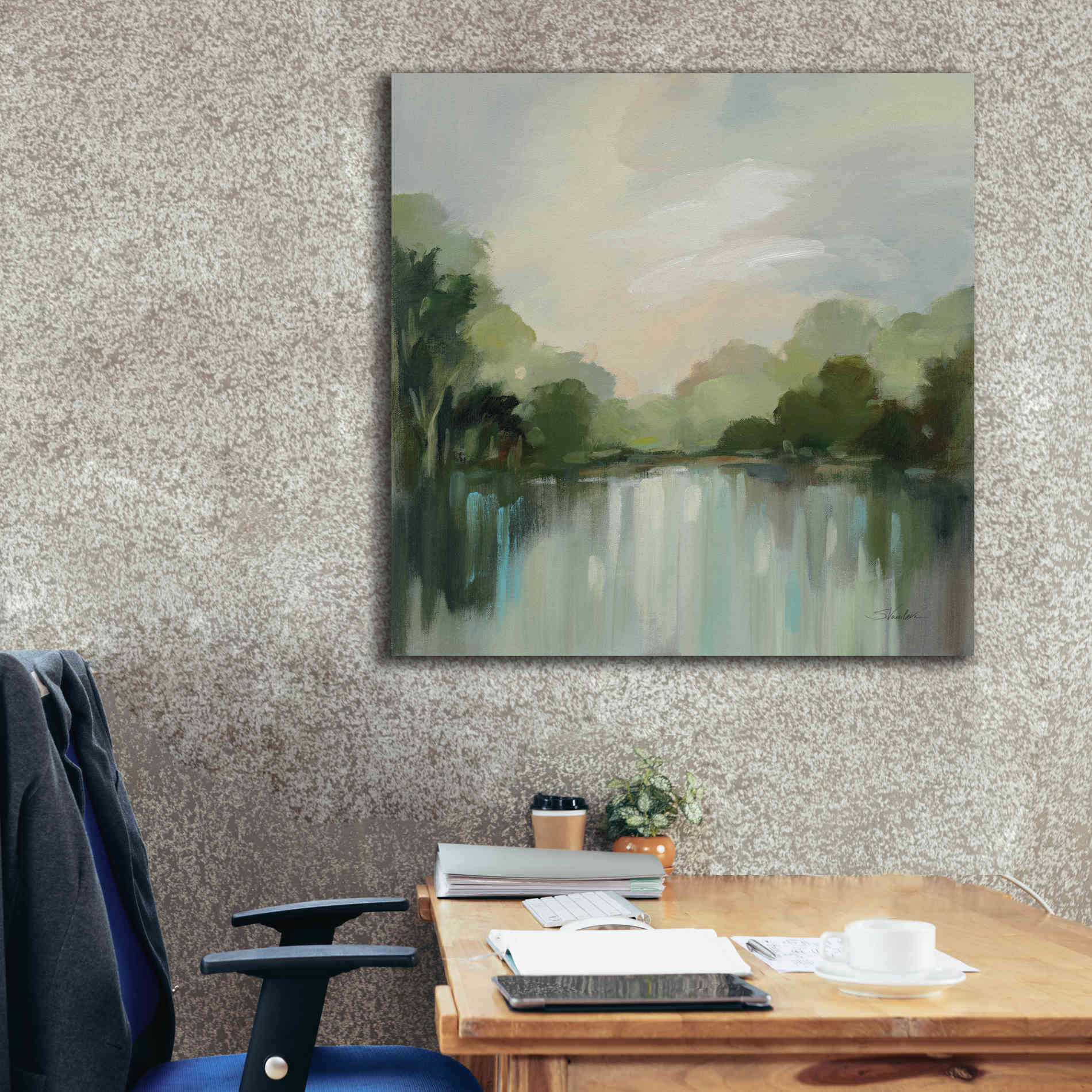 'Cool Spring Day' by Silvia Vassileva, Canvas Wall Art,37 x 37