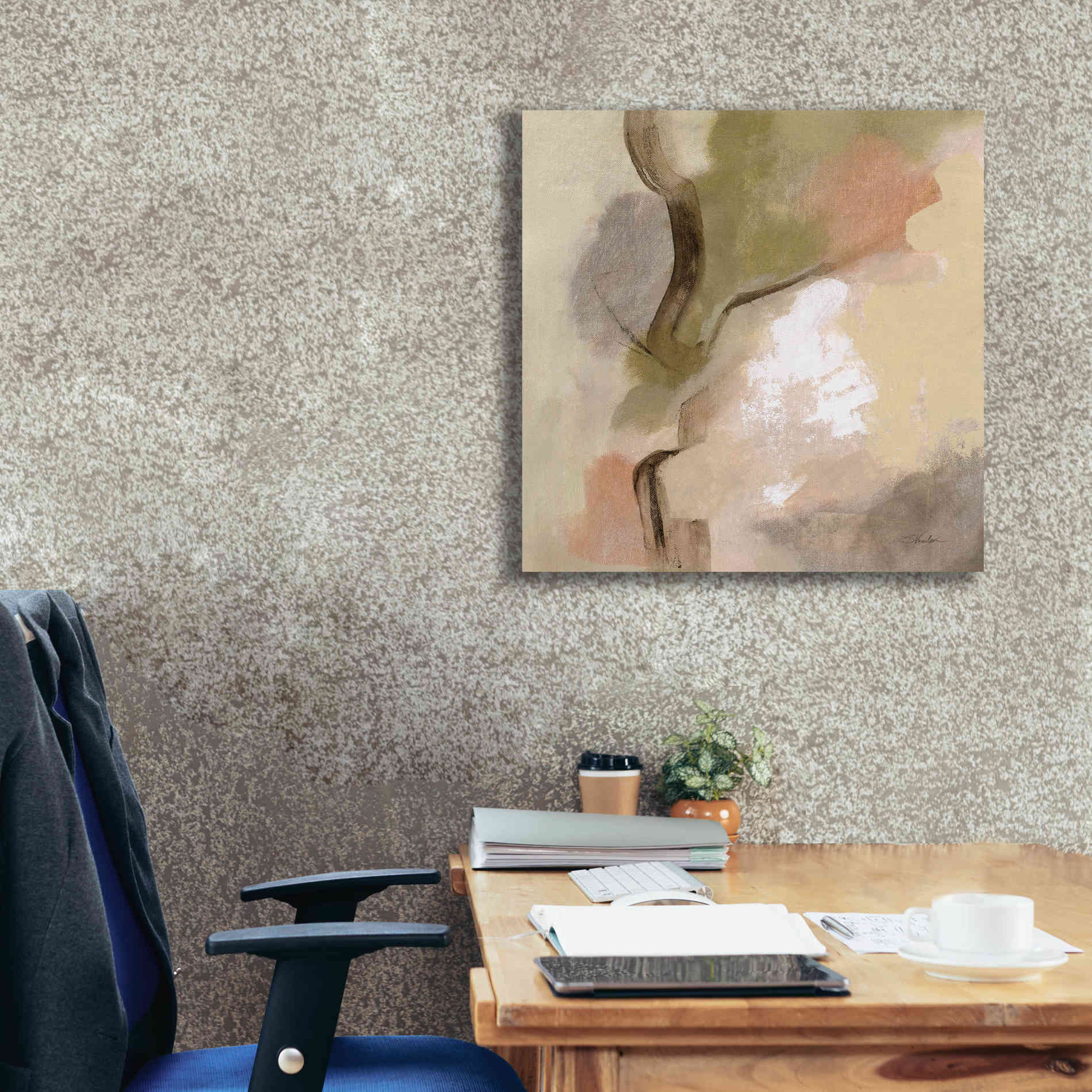 'Meadow View I' by Silvia Vassileva, Canvas Wall Art,26 x 26