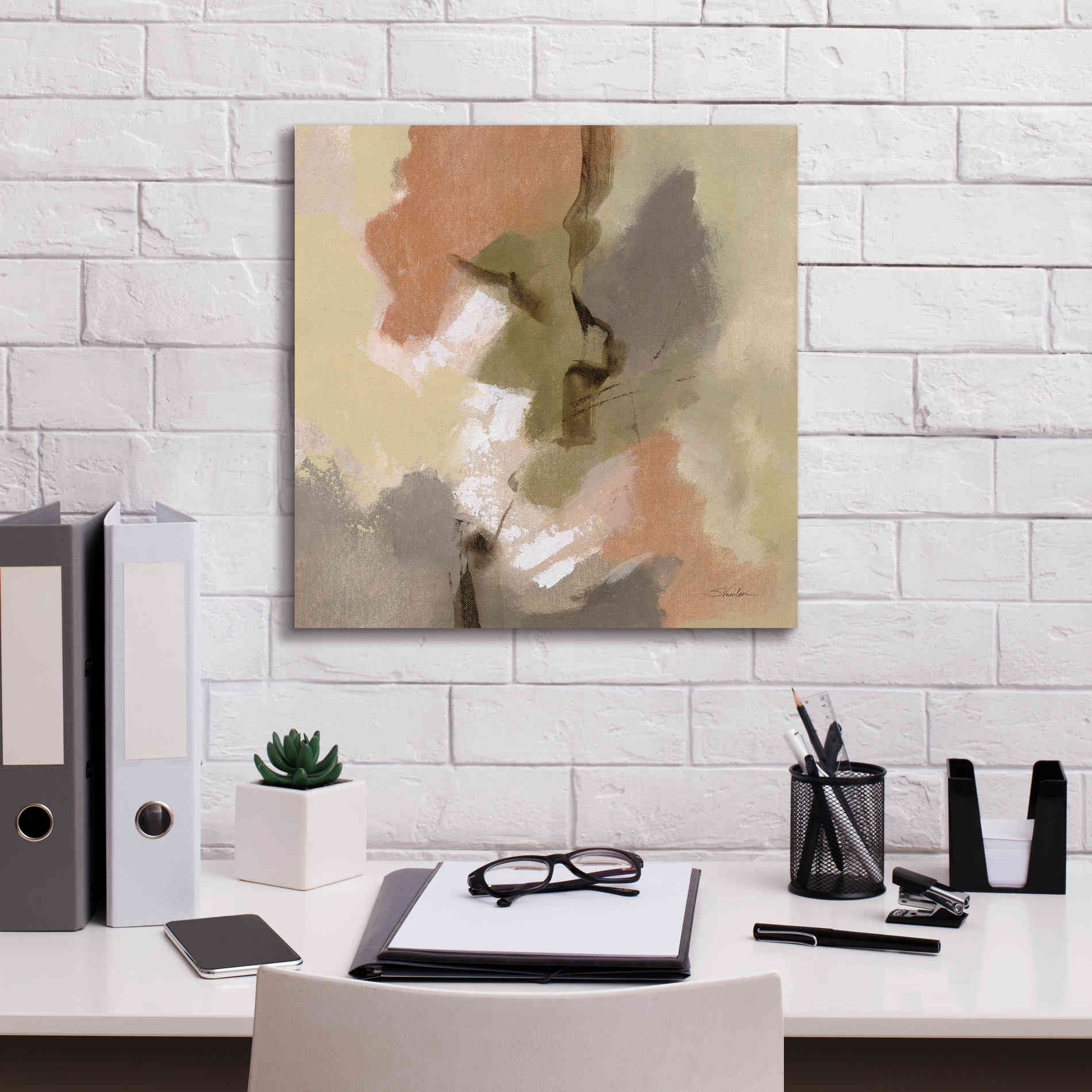 'Meadow View II' by Silvia Vassileva, Canvas Wall Art,18 x 18