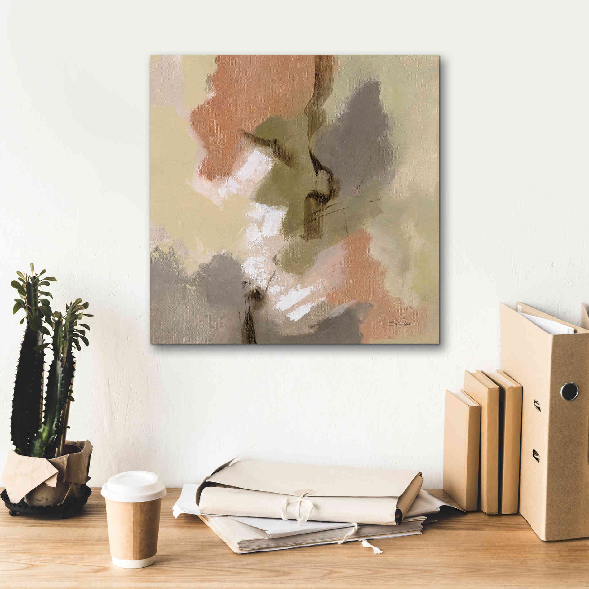 'Meadow View II' by Silvia Vassileva, Canvas Wall Art,18 x 18