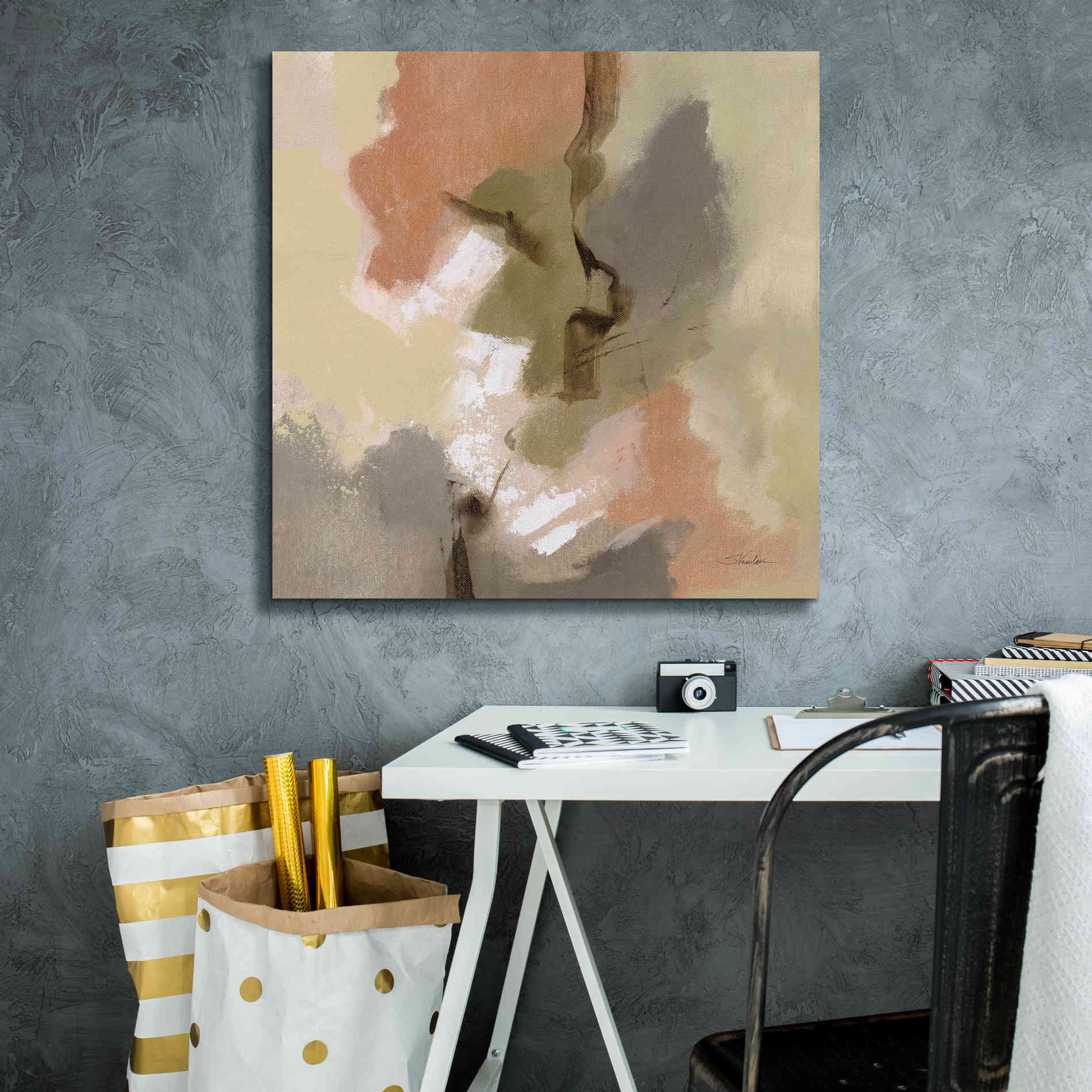 'Meadow View II' by Silvia Vassileva, Canvas Wall Art,26 x 26