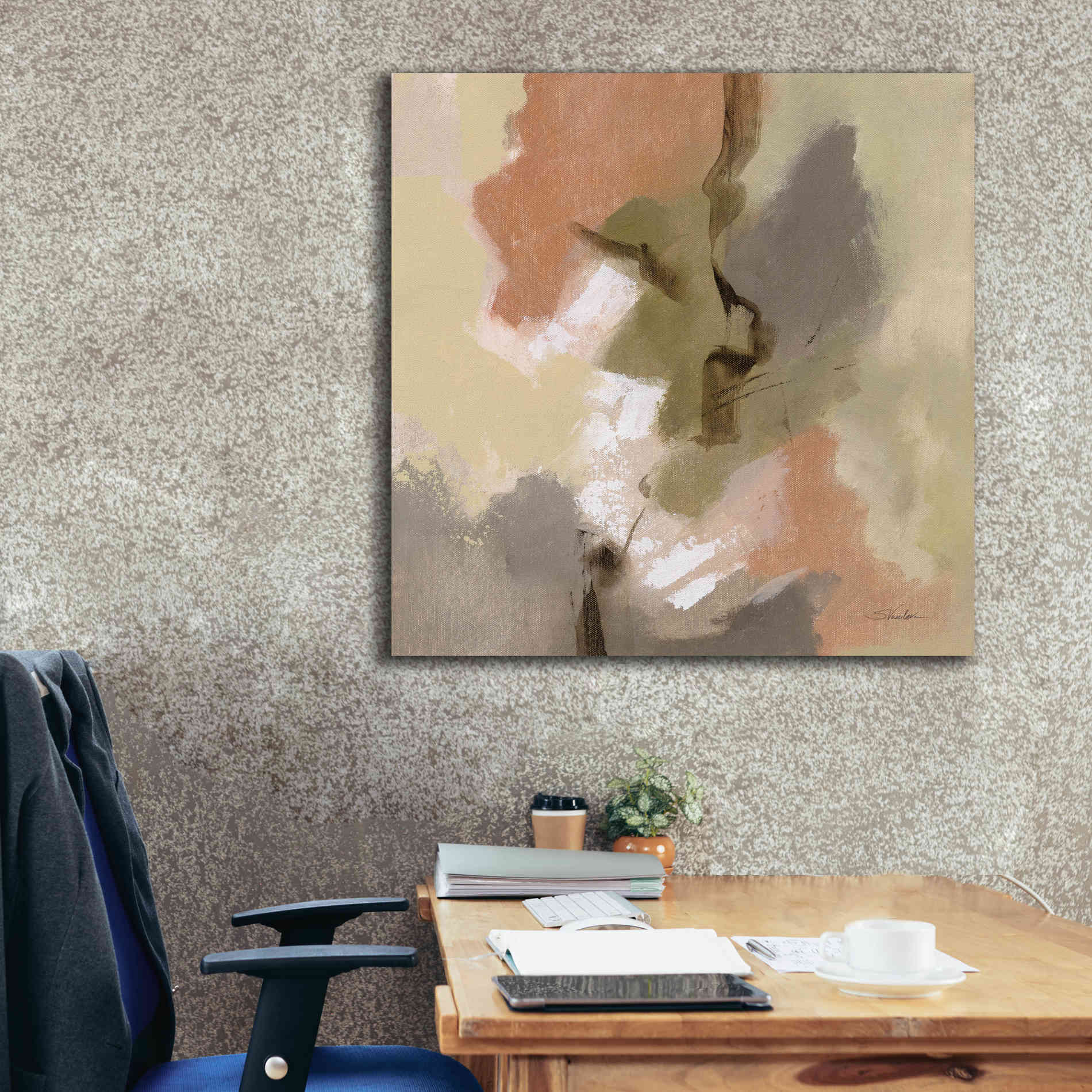 'Meadow View II' by Silvia Vassileva, Canvas Wall Art,37 x 37