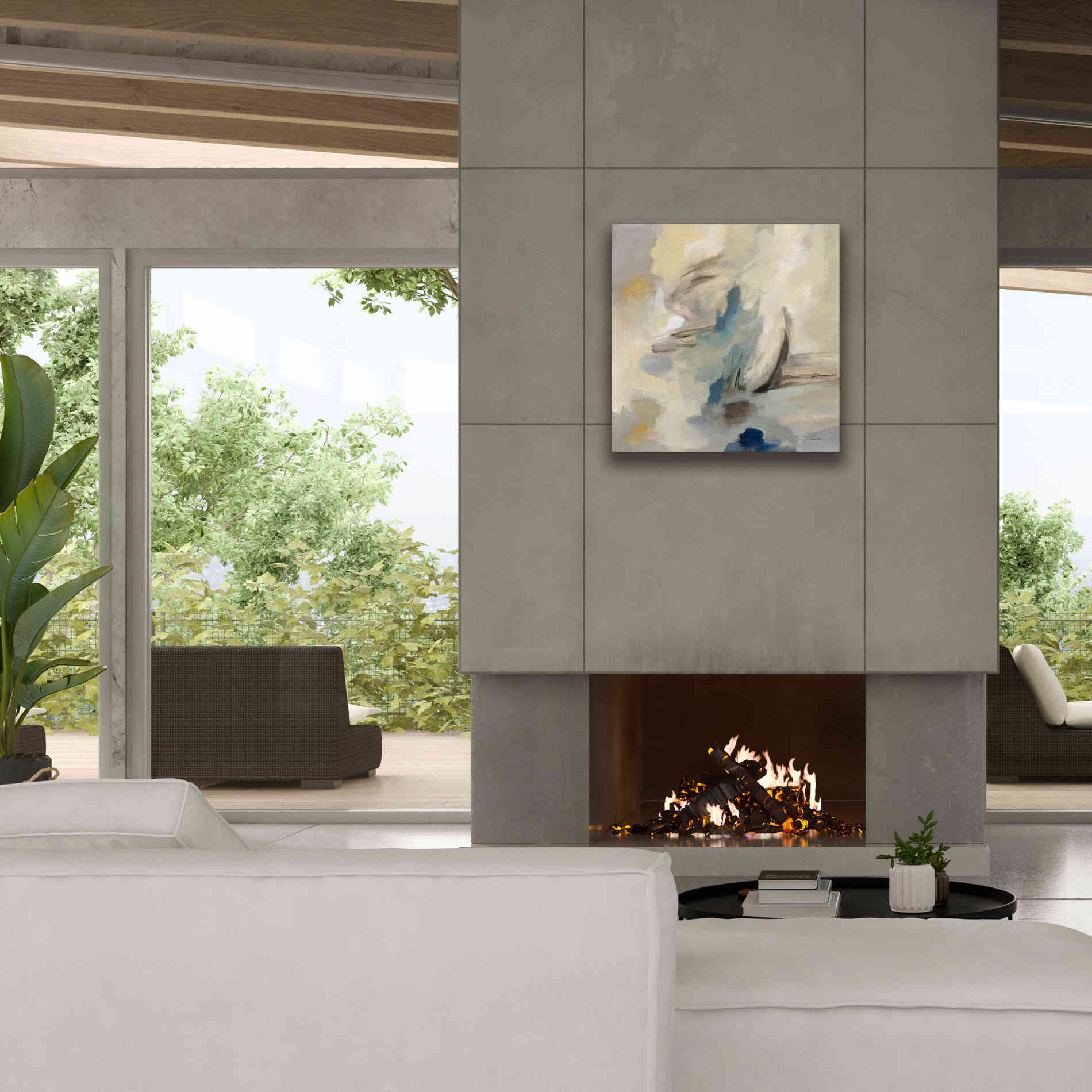 'Morning Sail' by Silvia Vassileva, Canvas Wall Art,26 x 26