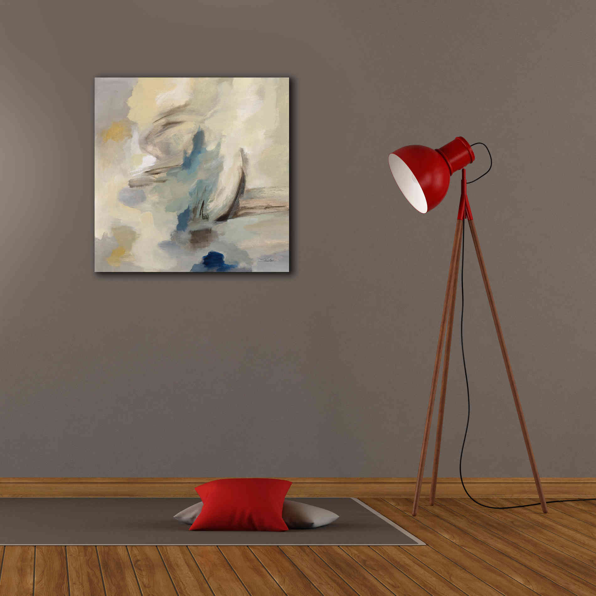 'Morning Sail' by Silvia Vassileva, Canvas Wall Art,26 x 26