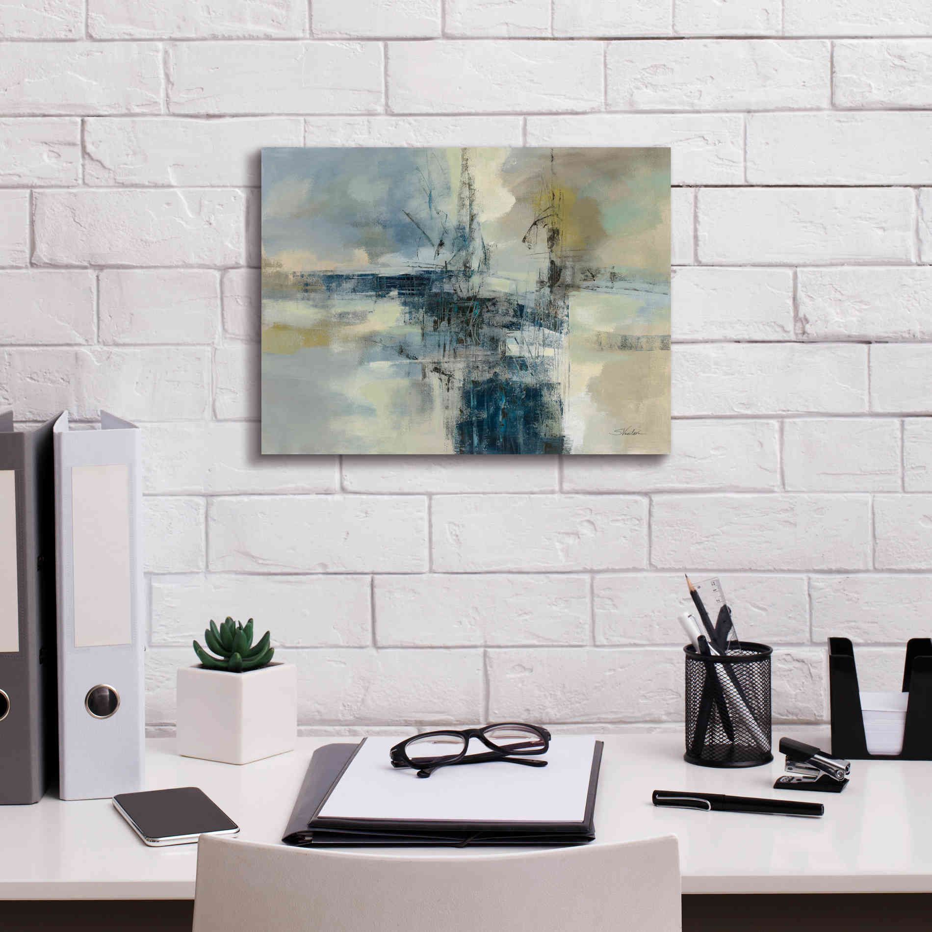 'Sea Port' by Silvia Vassileva, Canvas Wall Art,16 x 12