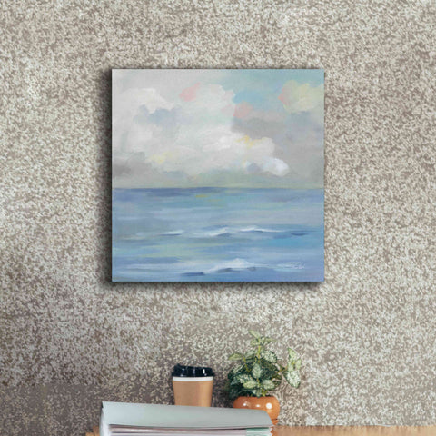 Image of 'Morning Seaside Clouds' by Silvia Vassileva, Canvas Wall Art,18 x 18