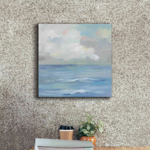 'Morning Seaside Clouds' by Silvia Vassileva, Canvas Wall Art,18 x 18