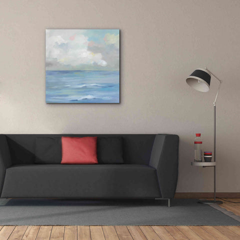 Image of 'Morning Seaside Clouds' by Silvia Vassileva, Canvas Wall Art,37 x 37