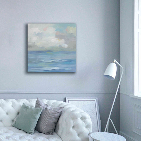 Image of 'Morning Seaside Clouds' by Silvia Vassileva, Canvas Wall Art,37 x 37