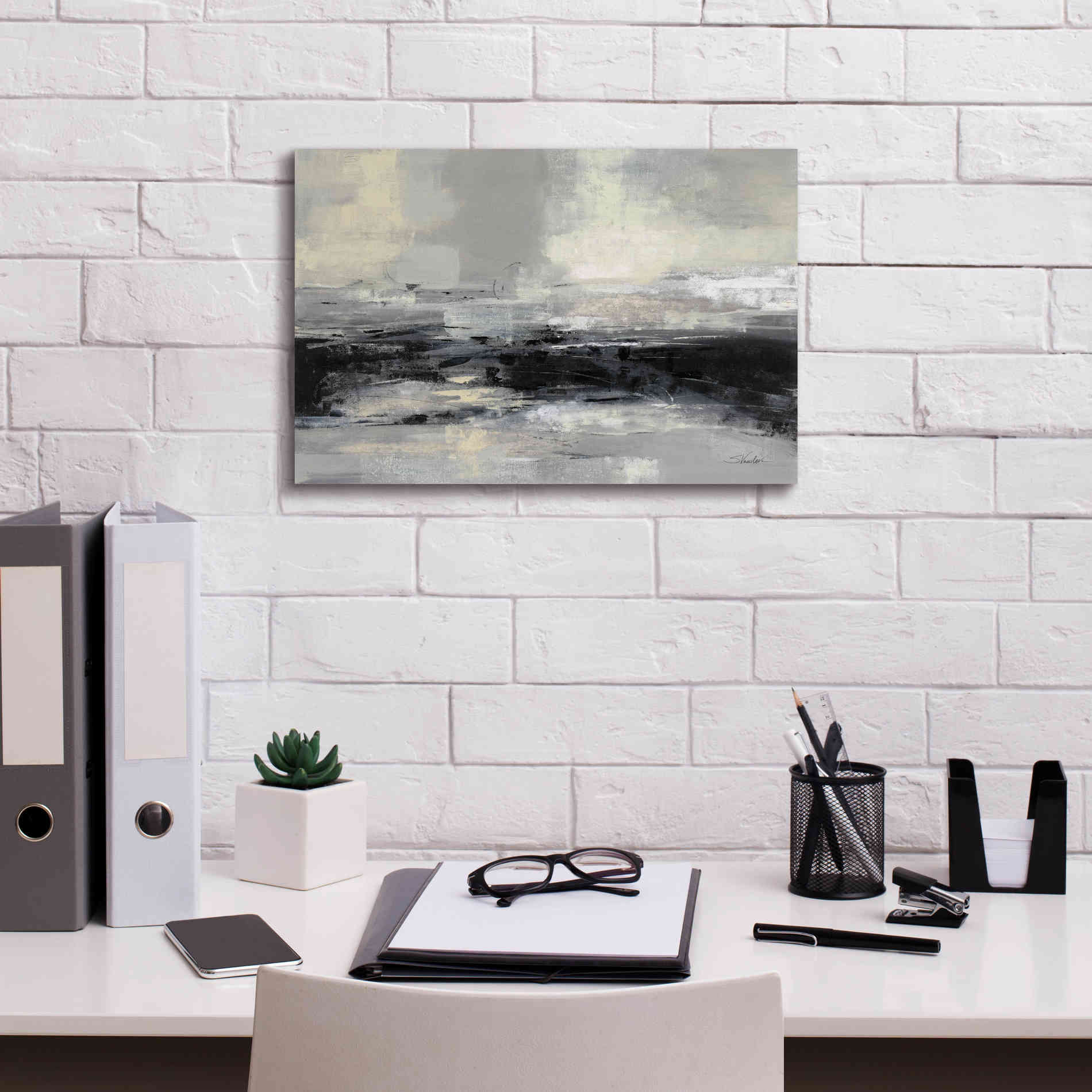 'Winter Road' by Silvia Vassileva, Canvas Wall Art,18 x 12