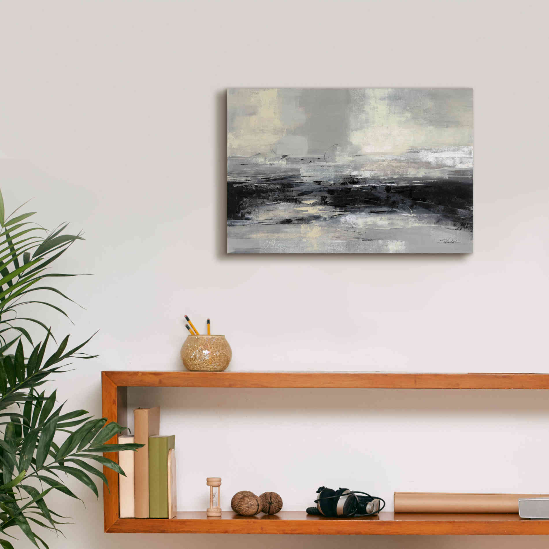 'Winter Road' by Silvia Vassileva, Canvas Wall Art,18 x 12