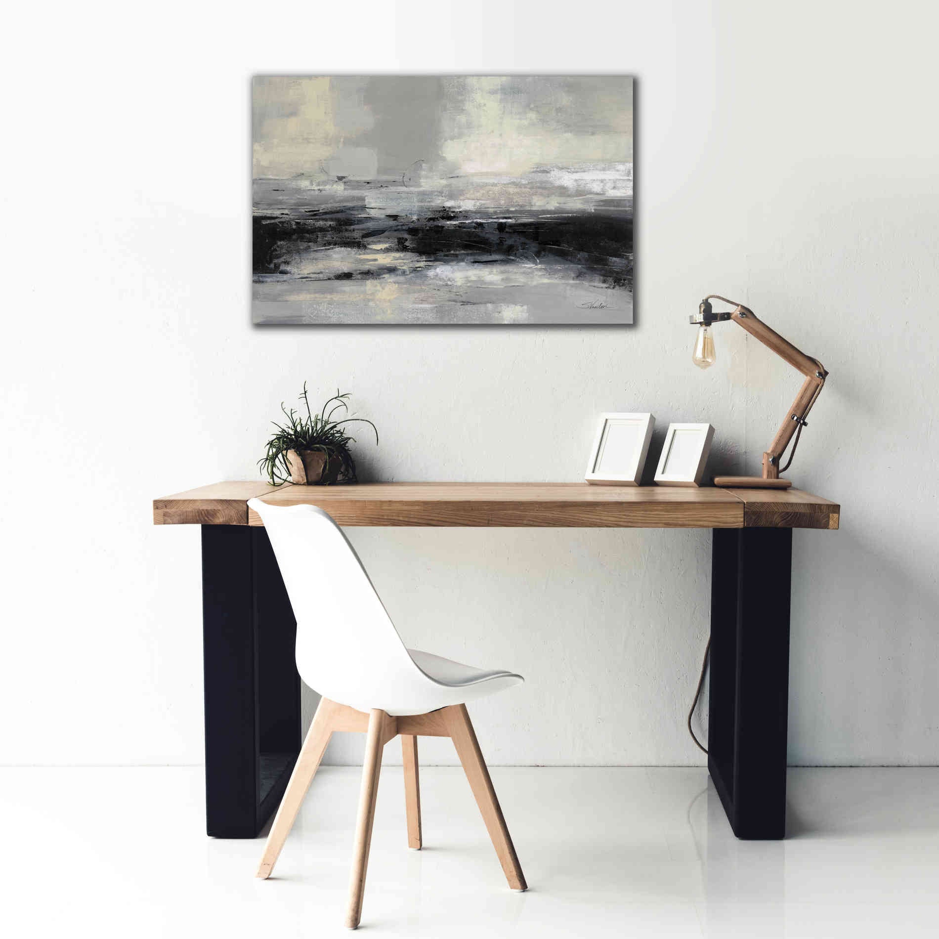 'Winter Road' by Silvia Vassileva, Canvas Wall Art,40 x 26