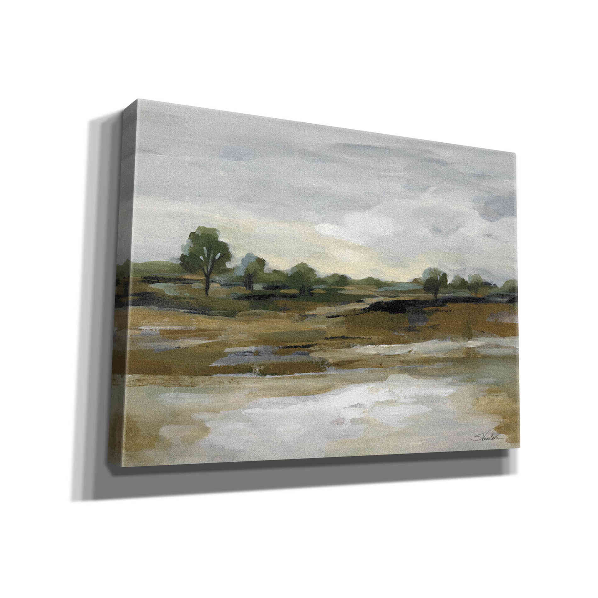 'Cool April Day' by Silvia Vassileva, Canvas Wall Art,16x12x1.1x0,26x18x1.1x0,34x26x1.74x0,54x40x1.74x0