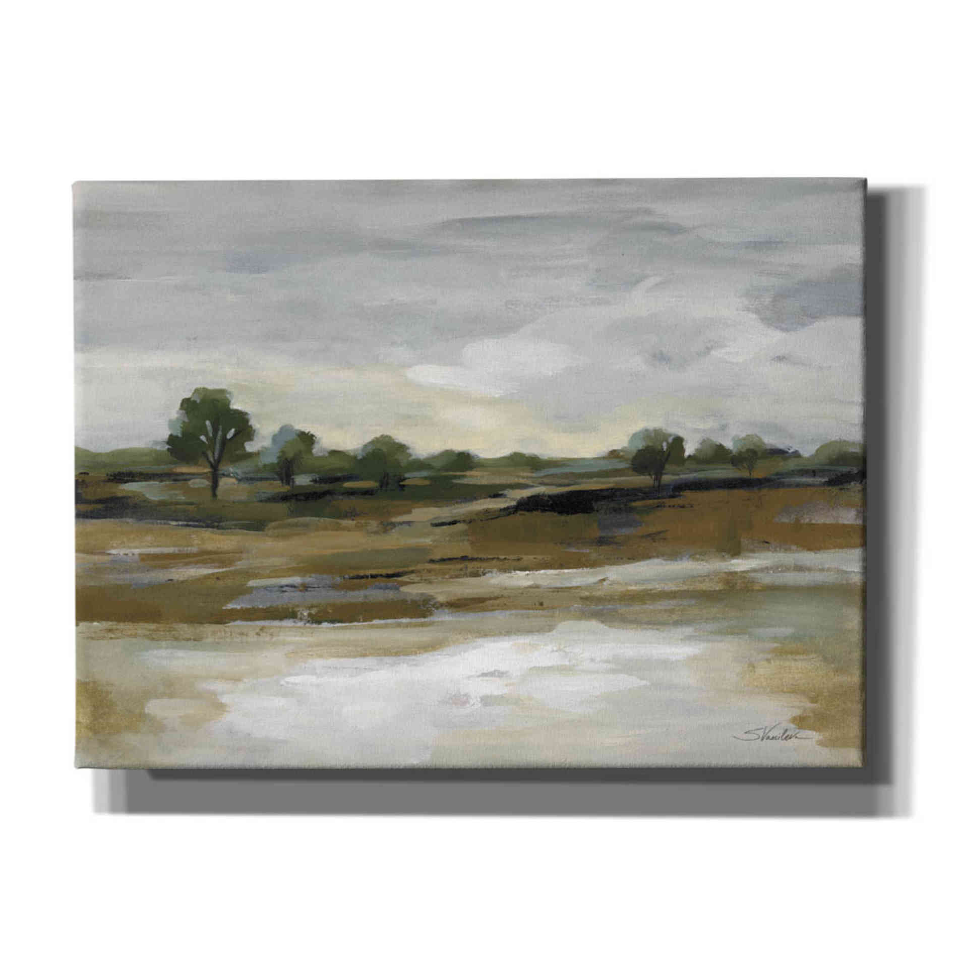 'Cool April Day' by Silvia Vassileva, Canvas Wall Art,16x12x1.1x0,26x18x1.1x0,34x26x1.74x0,54x40x1.74x0