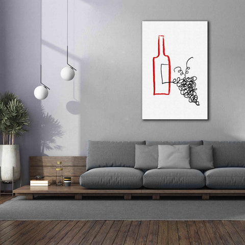 Image of 'A Good Wine' by Cesare Bellassai, Canvas Wall Art,40 x 60