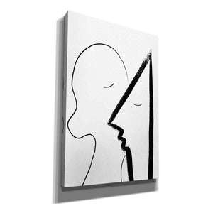 'A Sweet Kiss' by Cesare Bellassai, Canvas Wall Art,12x18x1.1x0,18x26x1.1x0,26x40x1.74x0,40x60x1.74x0