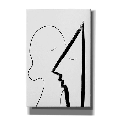 Image of 'A Sweet Kiss' by Cesare Bellassai, Canvas Wall Art,12x18x1.1x0,18x26x1.1x0,26x40x1.74x0,40x60x1.74x0