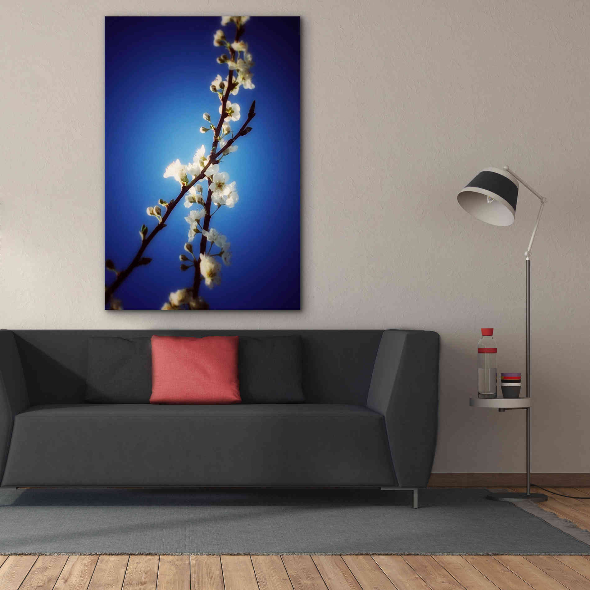 'Almost Blue' by Cesare Bellassai, Canvas Wall Art,40 x 60