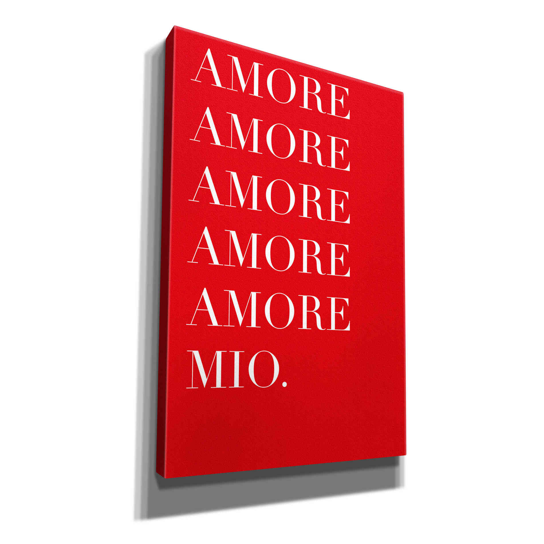 'Amore Mio Amore Mio' by Cesare Bellassai, Canvas Wall Art,12x18x1.1x0,18x26x1.1x0,26x40x1.74x0,40x60x1.74x0